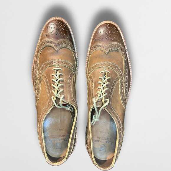 Allen Edmonds Neumok Wingtip Oxford Mens Dress Shoes Size 11 D Brown Leather main image 8